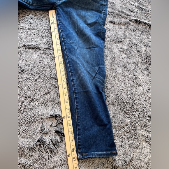 Women's American Eagle High Rise Jegging Crop Super Stretch - Picture 6 of 7